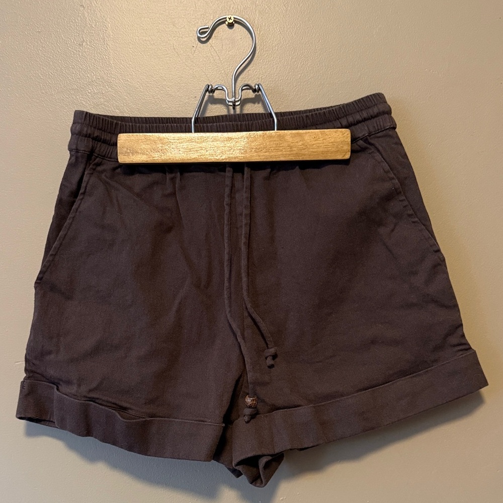 House of Harlow Brown Cotton Shorts